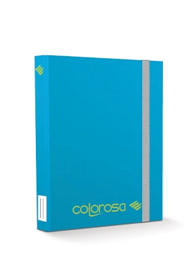 Colorosa soft touch raccoglitore azzurro